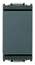 16001 Vimar Interruttore grigio 1P 16AX 250V Serie IDEA