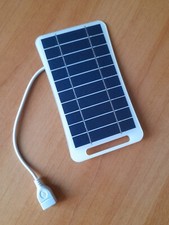 Caricabatterie Usb, Energia Solare 5v 2w