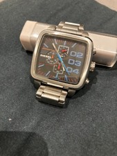 orologio diesel in acciaio da
