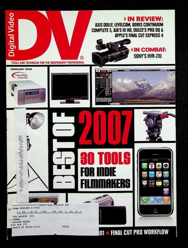 Digital video magazine - dv,