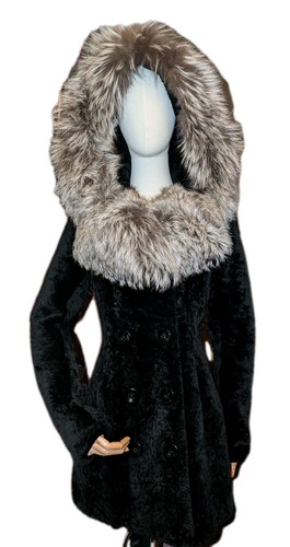 Cappotto giacca pelliccia - , di