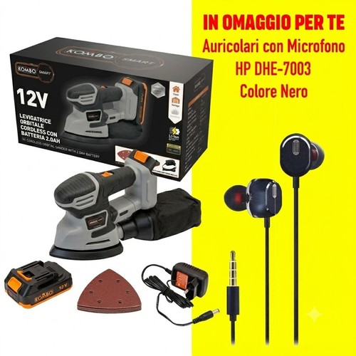Levigatrice orbitale delta 12v - levigatrice,
