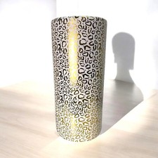 Portaombrelli 18" Ceramica Smaltata Grande Vaso Stile Tradizionale Antico Ingresso