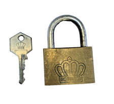Lucchetto vintage in ottone