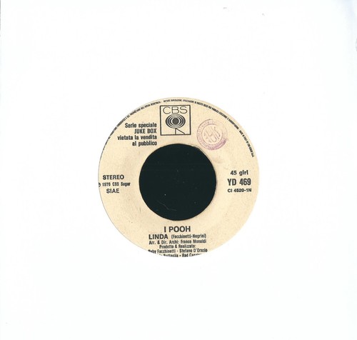 Disco giri i - ,