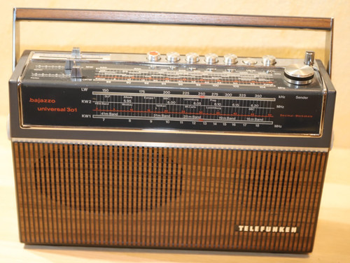 Radio valigetta telefunken - radio,