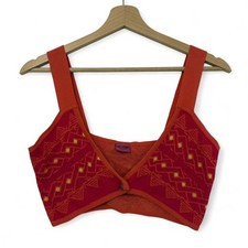 SAVE THE QUEEN Top crop rosso