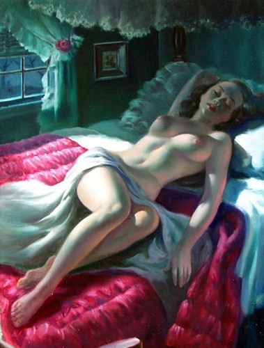 Arte erotica nudo - nudo, pin-up