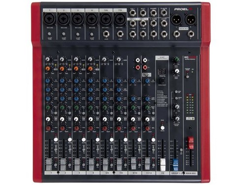 Proel mq12usb mixer - mq12usb, canali
