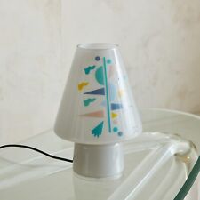 ARTEMIDE SIDECAR 90s Memphis Style Table Lamp mod. BIBI in Glass by A. MENDINI