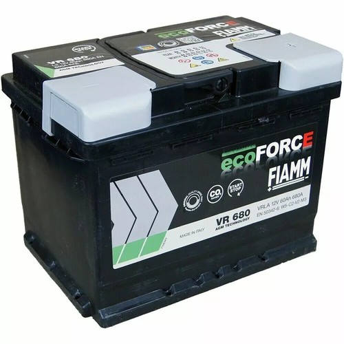 Batteria auto fiamm agm 60ah - agm,