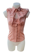 ELISABETTA FRANCHI CAMICIA DONNA SENZA MANICHE TG.40