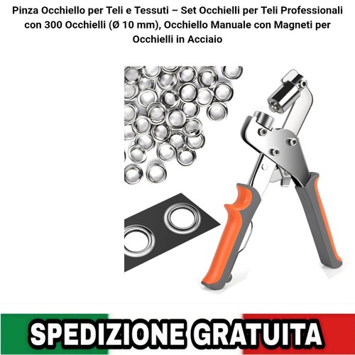 Occhiellatrice per teloni - per, e