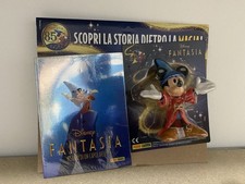Fantasia Libro +STATUETTA 3D Topolino STREGONE PANINI - ESAURITO OVUNQUE ❗️