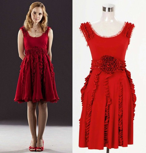 Abito festa rosso - da,