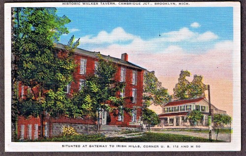 Cartolina walker tavern - walker,
