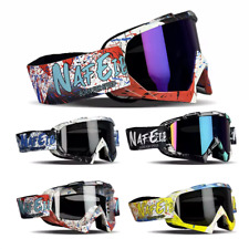 Mascherina Motocross Casco MX Moto Dirt Bike ATV Occhiali Moto Universale