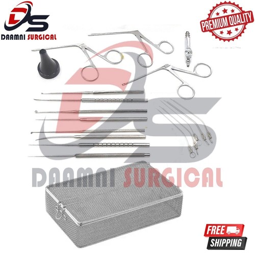 Strumenti per miringotomia set
