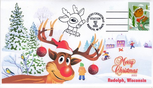 279 2022 natale timbro - 2022,, natale,
