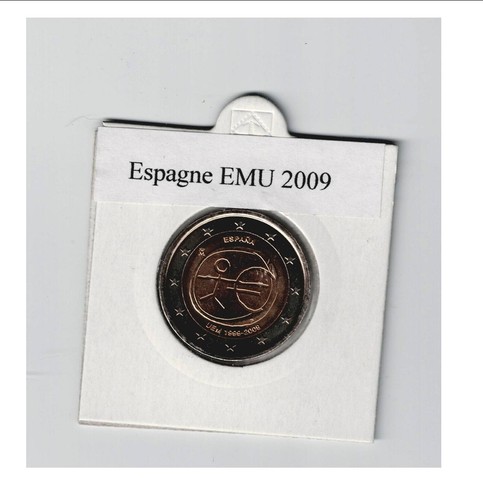 Pièce euros espagne 2009 - pièce, 2