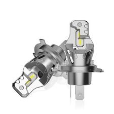 Coppia Lampadine LED H4 Auto Moto 65W 10000LM IP68 CANBUS Plug & Play 6000K