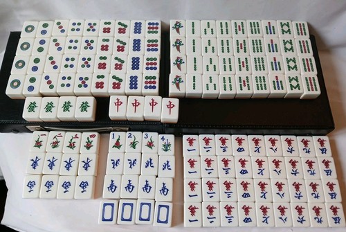 Mahjong set 144 piastrelle - set,