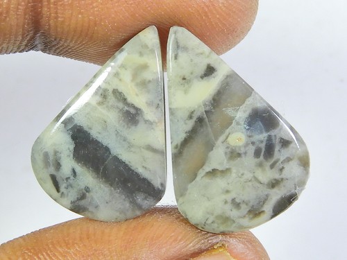 Coppia diaspro naturale - di,