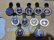 11 Placche Polizia Di Stato Con Pendif