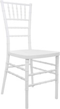 Advantage White Resin Chiavari
