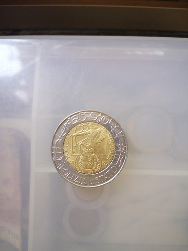 Moneta commemorativa 500 lire - commemorativa,