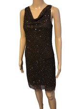 Abito tubino CHAUDRY marrone