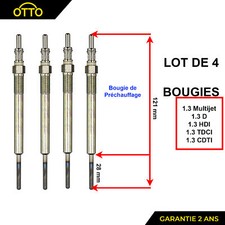4 Bougie de préchauffage