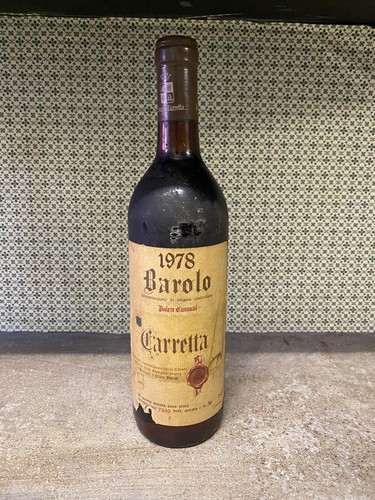 Barolo carretta 1978 - barolo,