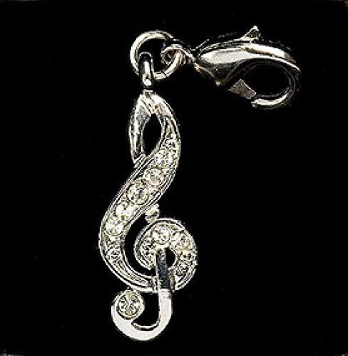 Ciondolo charm chiave - chiave, violino