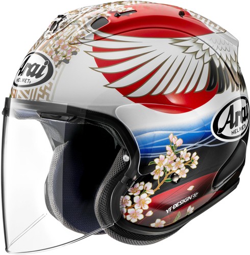 Casco jet replica arai r - replica, sz-r