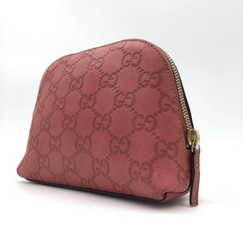 Guccissima pink pouch - guccissima, gg
