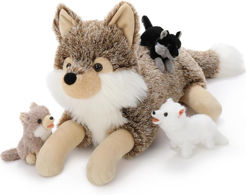Lupo peluche gigante xxl - lupo,