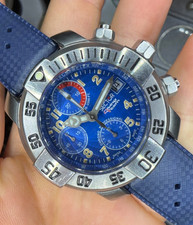 Sector Diving Team Referenza 1546 Titanium Case Blue Dial Swiss Made
