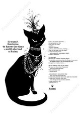 1950s Rolex watch black cat