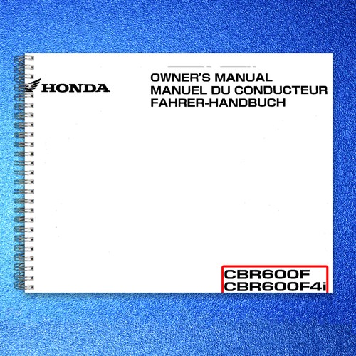 Honda cbr600f cbr600f4i - honda, owners