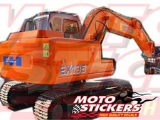 Fiat Hitachi EX-135 - Kit decalcomanie