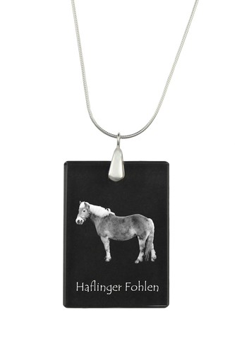 Haflinger fohlen collana - haflinger, di