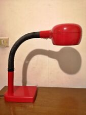 Rara mod. EMMEDI rossa Lampada da tavolo FLEX B in plastica di MAGISTRETTI Italia vintage anni 80