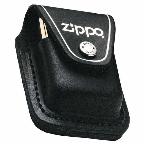 New zippo lighter leather - new,
