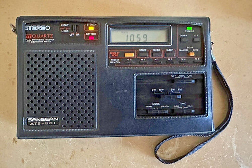 Sangean ats 801 pll radio - ats-801,