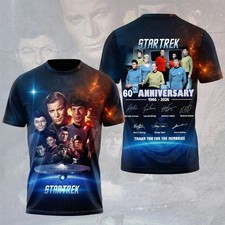 T-shirt 3D Star Trek 60°