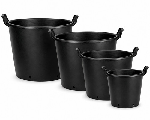 Vaso per piante plastica - in,