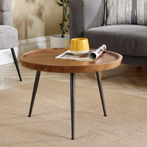 Medium coffee table round - medium,