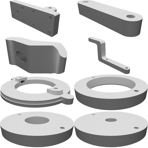Kit sollevamento fresatrice - sollevamento,
