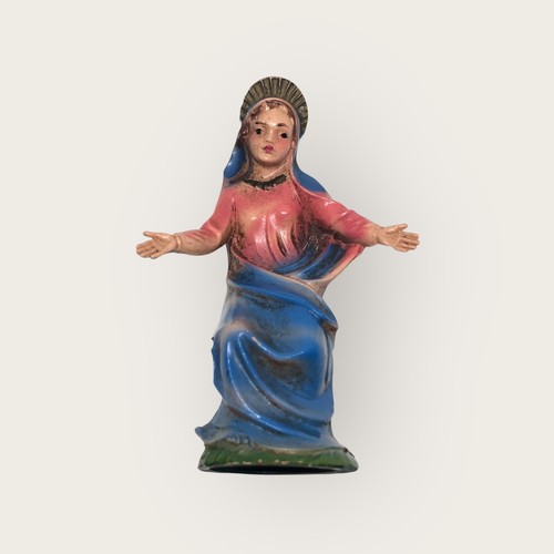 Vecchia statuina presepe - vecchia,